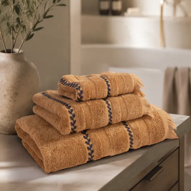 Πετσέτα Σώματος Volter 70x140 Nef Nef Homeware, 100% BAMBAKI - CURRY (041248) 2