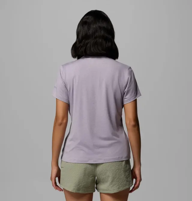Columbia Parsons Point T-Shirt Lavender Pearl Heather – Γυναικείο Μπλουζάκι με Τύπωμα - 2154951-551 3