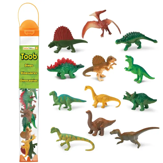Safari Ltd Μινιατούρες Dinos TOOB Δεινόσαυροι (3+ ετών) 695404