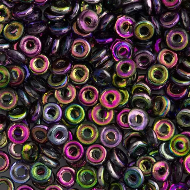 Χάντρα Czech O Beads 3.8mm - Magic Purple ~7gr