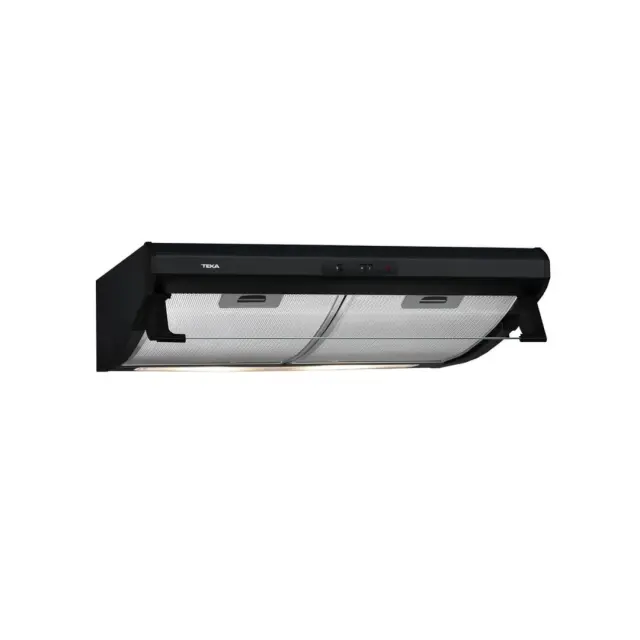 Απορροφητήρας TEKA 3 Ταχύτητες 2 Μοτέρ 375m3/h 60cm C 6420 INOX Μαύρο