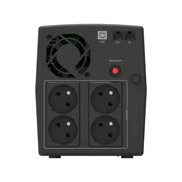 Power Walker UPS VI 1500 STL FR 1500VA 900W Black 2