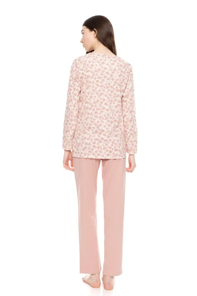 W1598 - Type - PYJAMA V PINK FLOWER 3