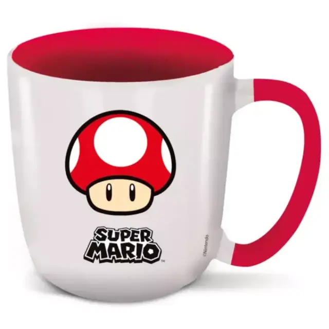 Κούπα κεραμική SUPER MARIO - Symbols - Mug Elite Colored Inner 380ml 56075918 2