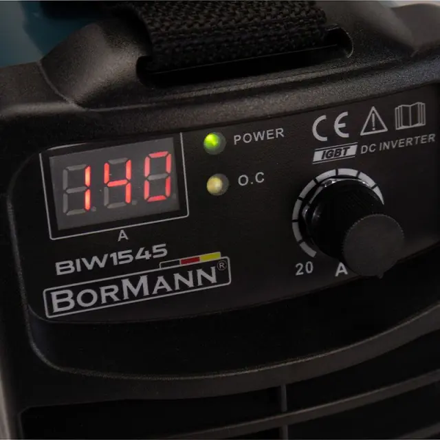 Bormann BIW1545 - Ηλεκτροκόλληση Inverter 140A, Εξαρτήματα (043157) 3