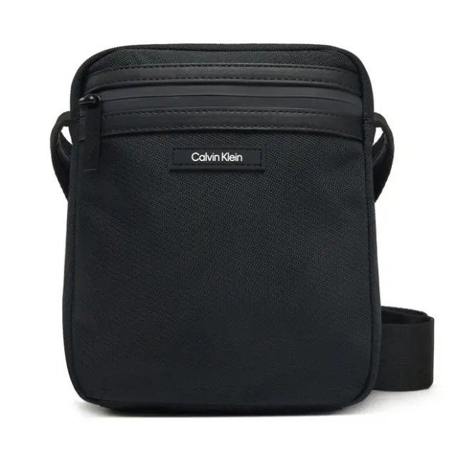 Ανδρική Τσάντα Χιαστί Calvin Klein K50K512884 BEH Μαύρη Μαύρο - One Size