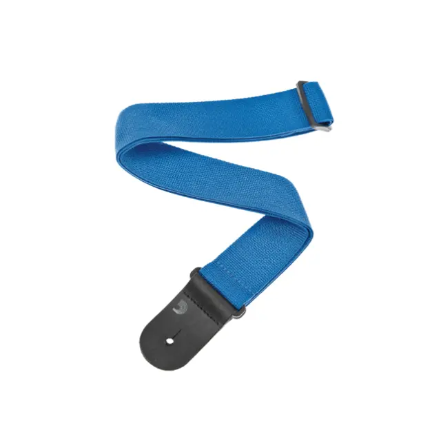 PWS102 D Addario Polypropylene Guitar Strap, Blue
