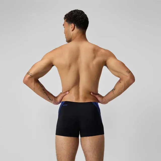 Speedo Men's HyperBoom Splice Aquashort Μαύρο - Μπλε 800302015334 (Speedo) 2