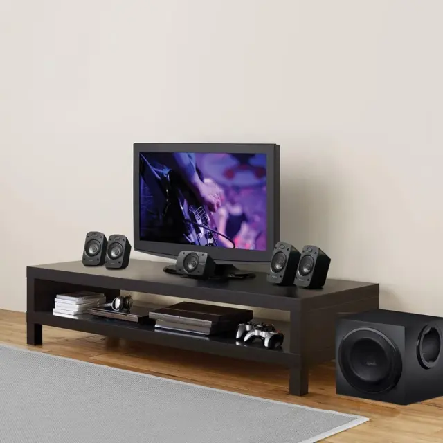 Logitech Z906 Ηχεία Υπολογιστή 5.1 με Ισχύ 500W σε Μαύρο Χρώμα