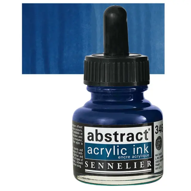 Sennelier Abstract Ακρυλικό Μελάνι 346 Chinese Blue - 30ml