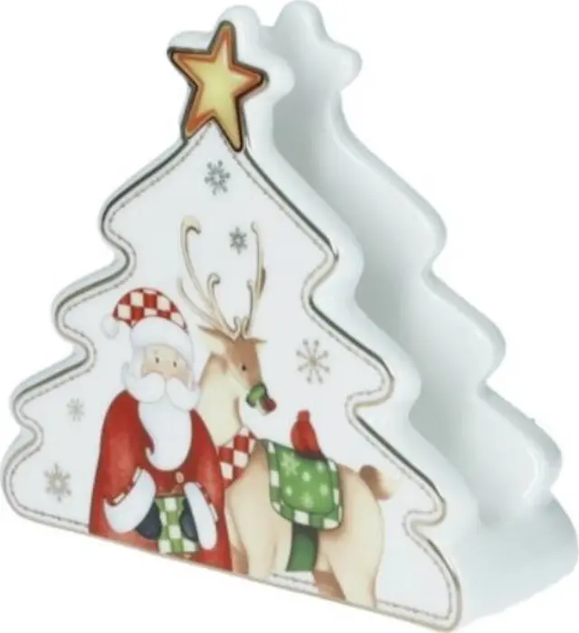 Racconti Porcelain Napkin Holder 13.5×4×12.5cm Πορσελάνη