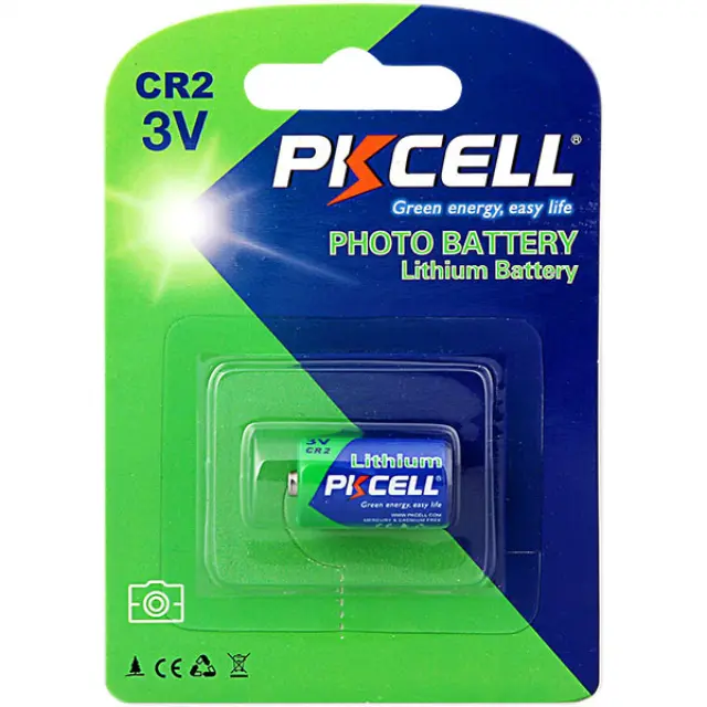 Pkcell Φωτογραφικών Μηχανών CR2 (1τμχ) 01.006.0015
