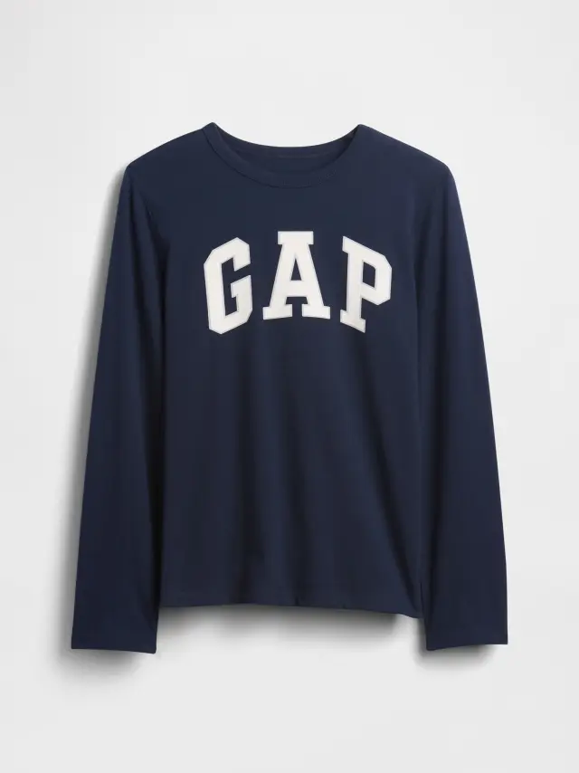Παιδική Gap Logo Μπλούζα blue