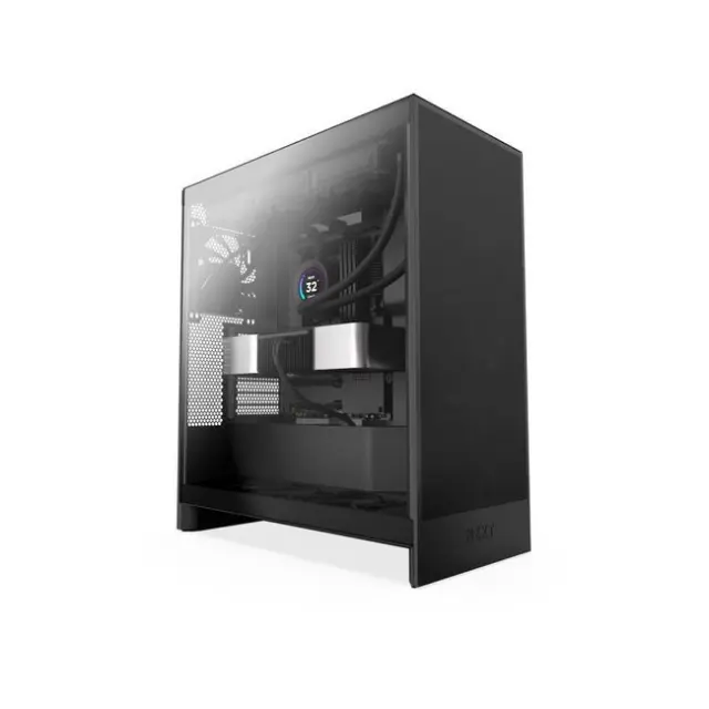 NZXT PC Case H7 Flow (2024) ATX Midi Tower Black (CM-H72FB-01)
