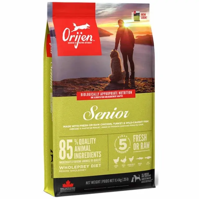 Orijen Dog Senior - Ξηρά Τροφή Για Υπερήλικα Σκυλιά 2kg