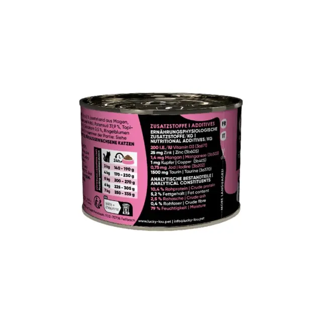 Lucky Lou SuperMono Γαλοπούλα (με Ιπποφαές & Καλέντουλα) 200gr 3