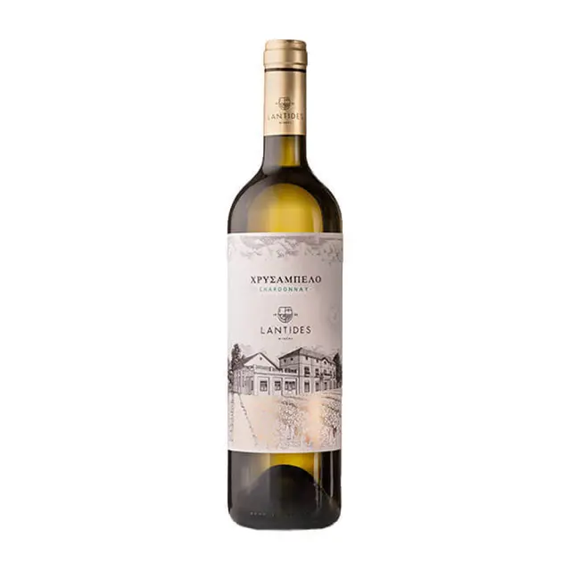 ΛΑΝΤΙΔΗ ΧΡΥΣΑΜΠΕΛΟΣ ΛΕΥΚΟΣ 750ml CHARDONNAY