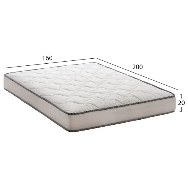 ΣΤΡΩΜΑ DREAMTOPIA ΣΕΙΡΑ ATLAS FB9654.160 BONNELL SPRING 160x200x20Y εκ. 2