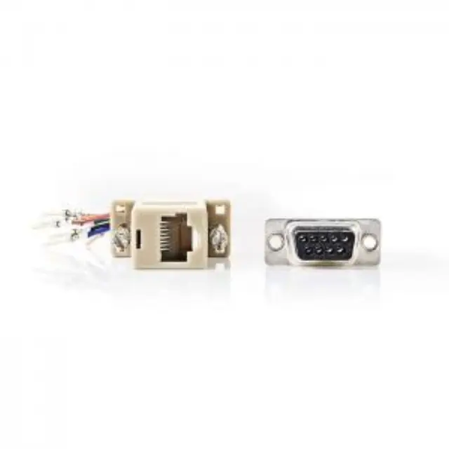Αντάπτορας D-Sub 9pin αρσ. - RJ45 8pin (8P8C) θηλ. 2