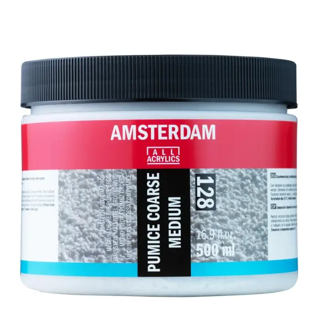 Talens Amsterdam 128 Πάστα Εφέ Τσιμέντου (Pumice) Coarse - 500ml