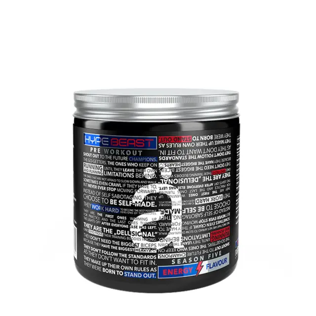 Nanosupps Hype Beast Preworkout Booster Energy Drink, 320 g