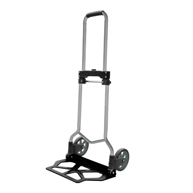ΚΑΡΟΤΣΙ ΜΕΤΑΦΟΡΑΣ ΜΕΤΑΛΛΙΚΟ ΠΤΥΣΣΟΜΕΝΟ 90kg - 2 ΤΡΟΧΟΙ TPR Φ 150mm 631421