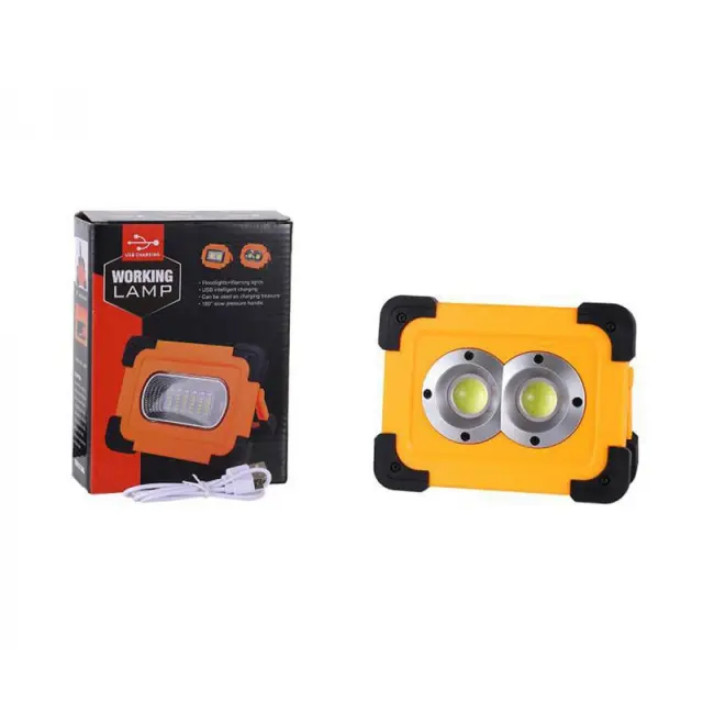 ΦΟΡΗΤΗ ΗΛΙΑΚΗ ΛΑΜΠΑ ΕΡΓΑΣΙΑΣ LED W853