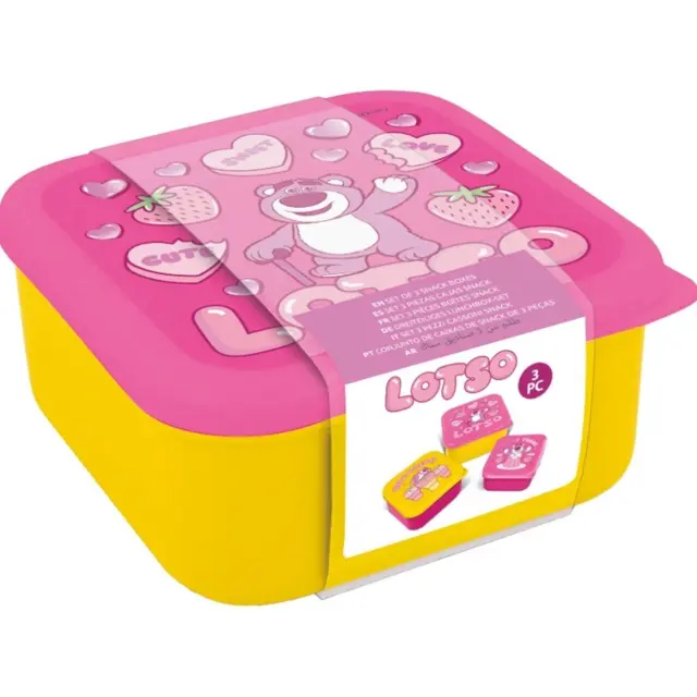 Φαγητοδοχεία σετ 3 τμχ TOY STORY - Lotso - Snack Boxes - 3 pcs 56033578 2