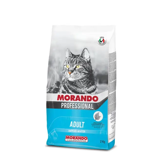 Morando Pro Ξηρά Τροφή Γάτας με Ψάρι 2kg