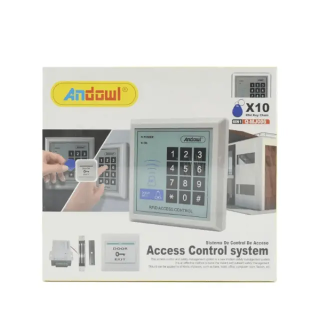 Andowl Ηλεκτρικό Σύστημα Κλειδαριάς με Κωδικό & RFID Tags Q-MJ006 - Access Control System 075871 3