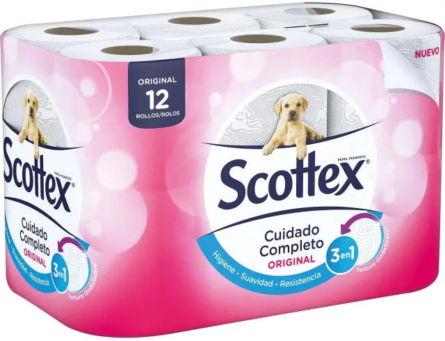 Scottex Original χαρτι υγειας 2φυλλο - 12πακ