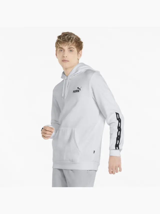 Puma Tape Hoodie White 849040-02 - S