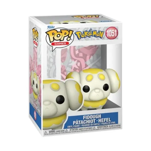 Funko Pop! Games: Pokemon Fidough Patachiot Hefel 6 (83855) (FNK83855) 2