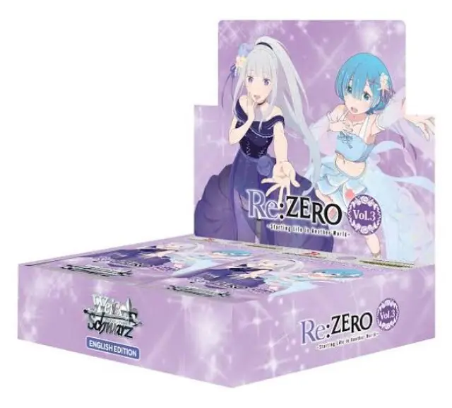 Weiss Schwarz - Re:ZERO -Starting Life in Another World- Vol.3 Booster Display (12 Packs) - EN
