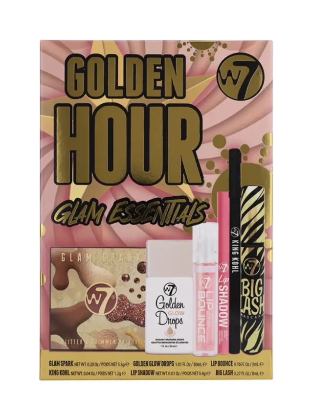 Golden Hour Glam Essentials Gift Set W7