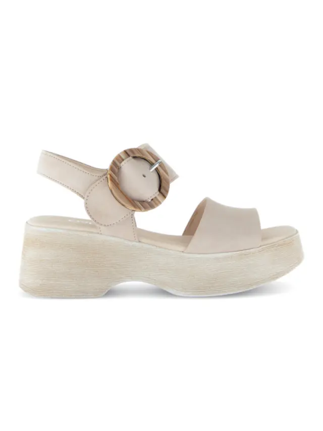 Gabor Πέδιλα Γυναικείο δέρμα Nubuck Μπεζ GAB/64520 12-OAK 3