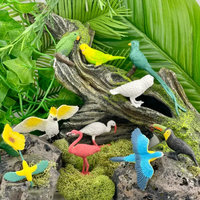 Safari Ltd Μινιατούρες Exotic Birds TOOB Εξωτικά Πουλιά (3+ ετών) 680404 2