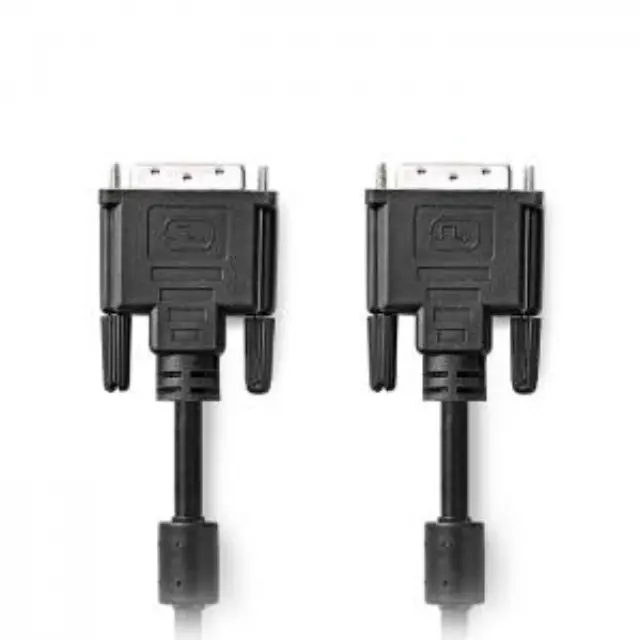 Καλώδιο DVI-D 24+1-Pin αρσ. - DVI-D 24+1-Pin αρσ, 2.00m σε μαύρο χρώμα. 2