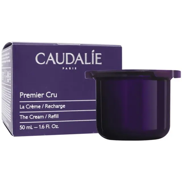 Caudalie Premier Cru La Creme Refill Rich Κρέμα Προσώπου για Ενυδάτωση, Αντιγήρανση & Σύσφιξη με Υαλουρονικό Οξύ & Ceramides 50ml
