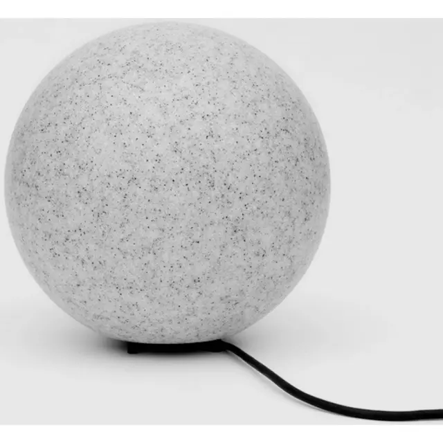 MegaLight D2523 - Shining Stone 25 Εξωτερικός Διακοσμητικός Φωτισμός E-27 Γκρι- Λευκό
