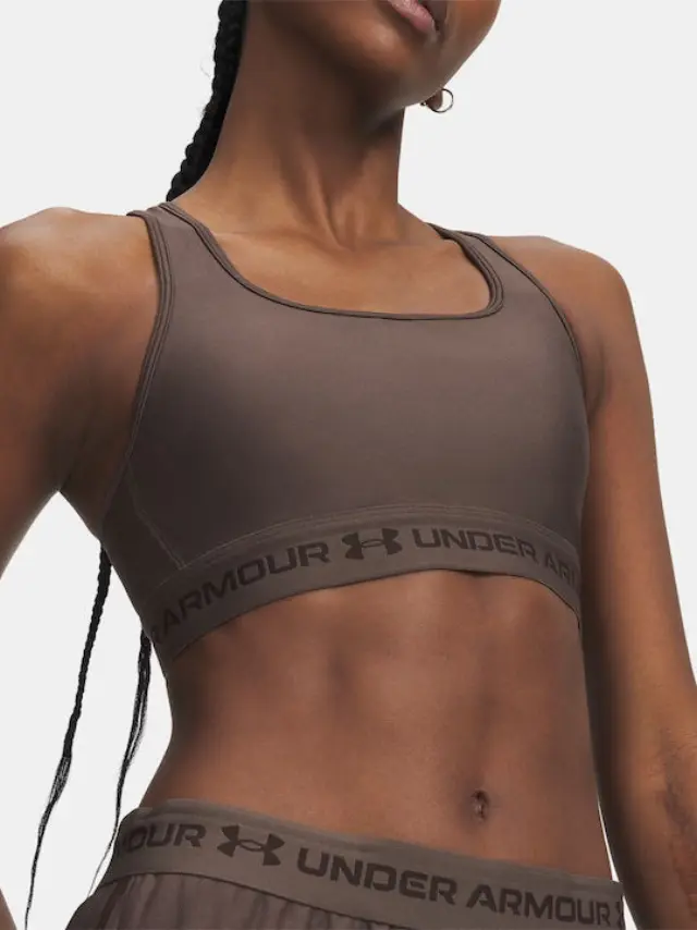 Under Armour Women's Crossback Mid Bra Καφέ 1361034-200 (Under Armour) - XLarge 3