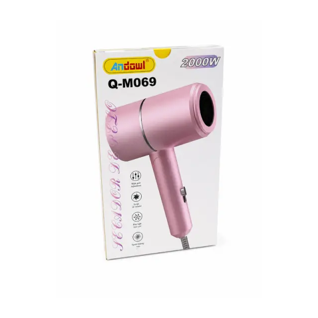 Andowl Πιστολάκι μαλλιών 2000W Q-M069 - Hair Dryer 0751248