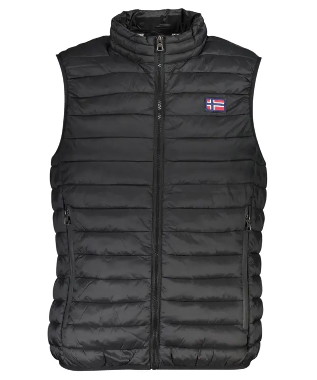 Norway Nautical School - Ανδρικό Αμάνικο Μπουφάν 832948-BLACK Μαύρο