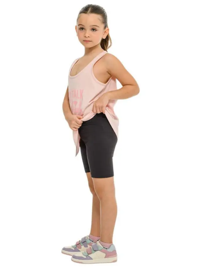 Bodytalk Sets Girls Sleeveless Long Top & 2/4 leggings 1261-705299 - 14 2