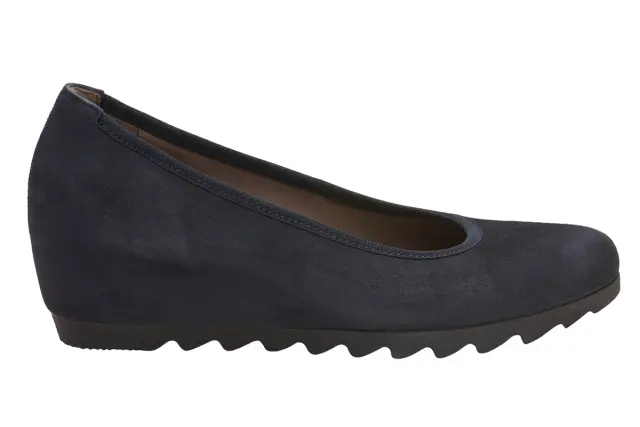 Gabor Μπαλαρίνες Γυναικείο δέρμα Nubuck Μπλέ GAB/05320 16-PAZIFIK - 36 3