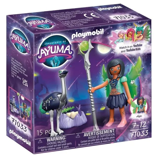 Playmobil Ayuma Moon Fairy Με Μαγικό Ζωάκι 71033