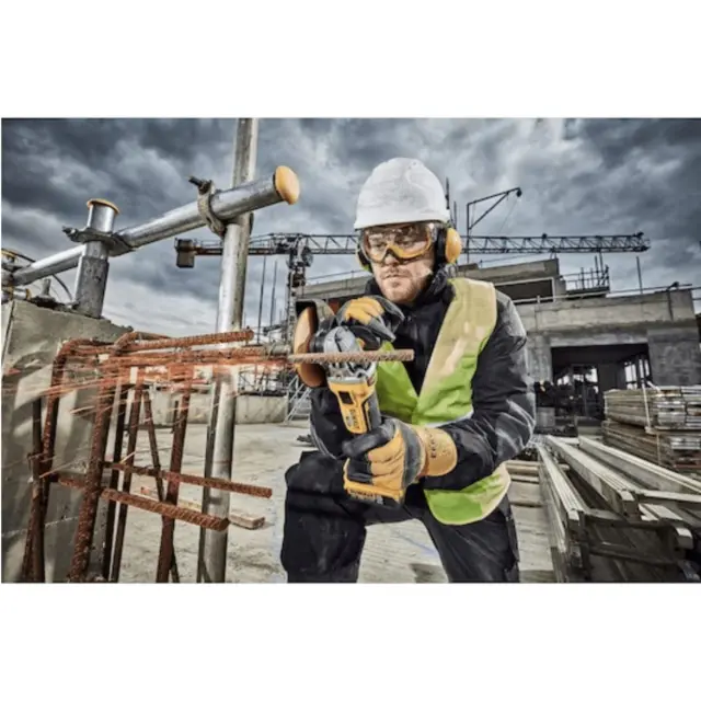 DeWalt DCG405P2 - Γωνιακός Τροχός Μπαταρίας 18V XR Brushless σε Βαλίτσα Μεταφοράς TSTAK με Φορτιστή + 2 Μπαταρίες 5.0Ah (2×5.0Ah) 3