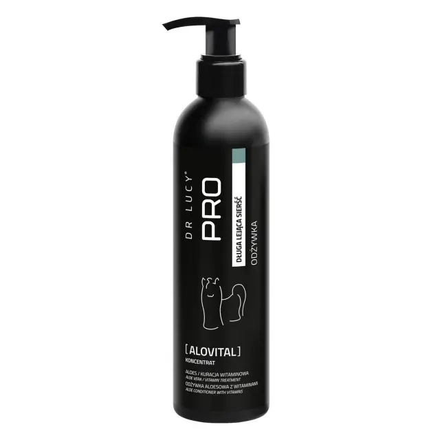 DR LUCY Pro Alovital Long Coat – dog conditioner – 250 ml