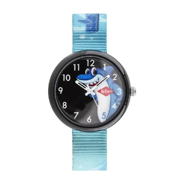 Lee Cooper Kids Watch Light Blue Fabric Strap LC.K.3.659
