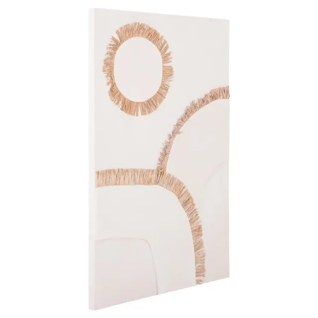 ΠΙΝΑΚΑΣ ΟΡΘΟΓΩΝΙΟΣ ΣΕΙΡΑ SANTORINI HM4531 MDF ΥΠΟΛΕΥΚΟ-ΔΙΑΚΟΣΜΗΣΗ ΜΠΕΖ 80x4,5(πάχος)x120Υεκ. - Single Size 3